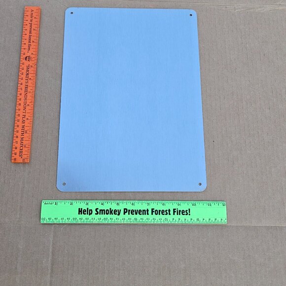 "Danger Flammable Gas" 10" x 14" Highly Reflective Metal sign - Picture 6 of 8